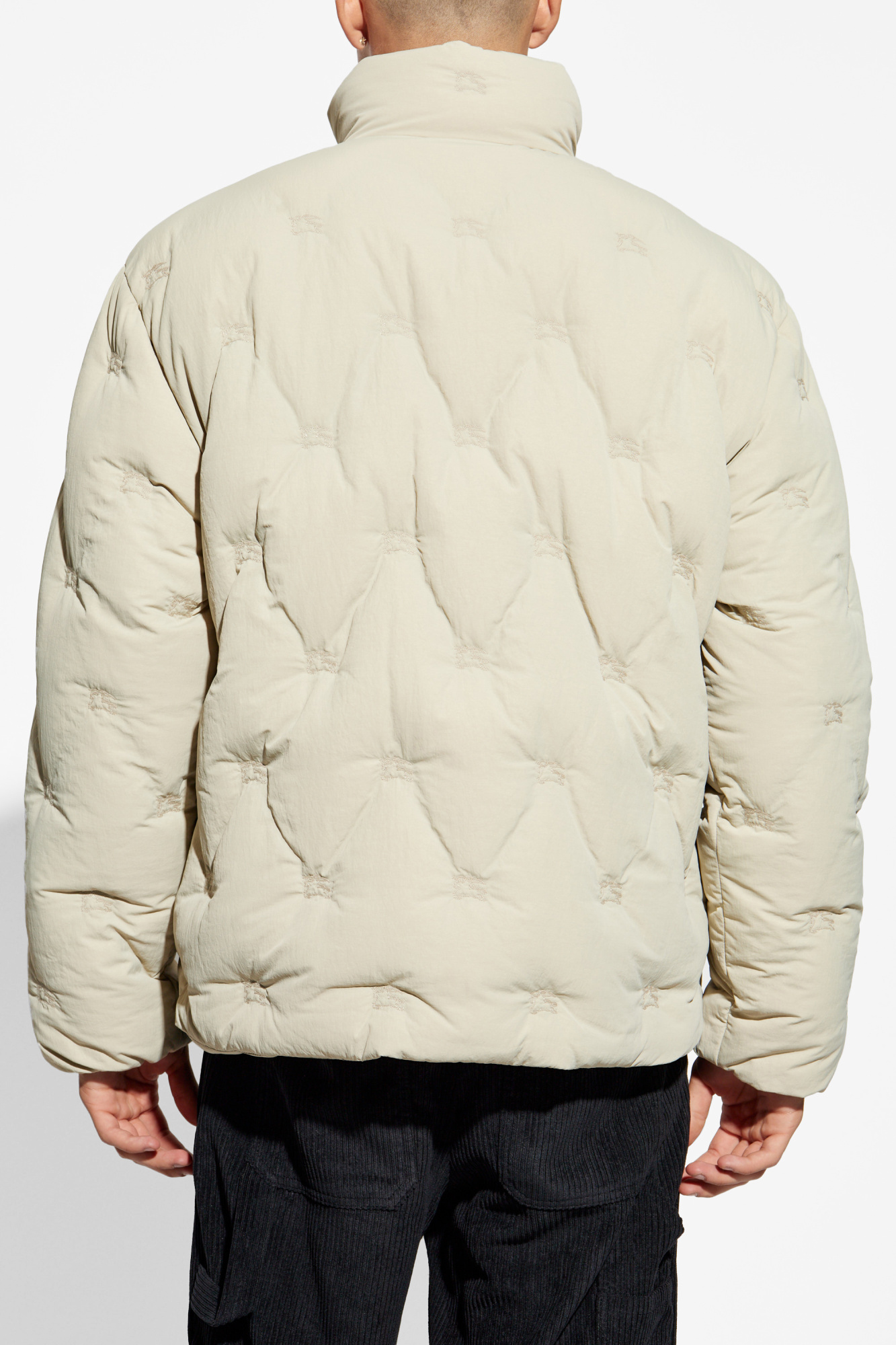 BURBERRY ホワイトジャケット 新品未使用 SALE‼️ 本日限定特価】BURBERRY メンズ ジャケット チェック裏地 ホース
